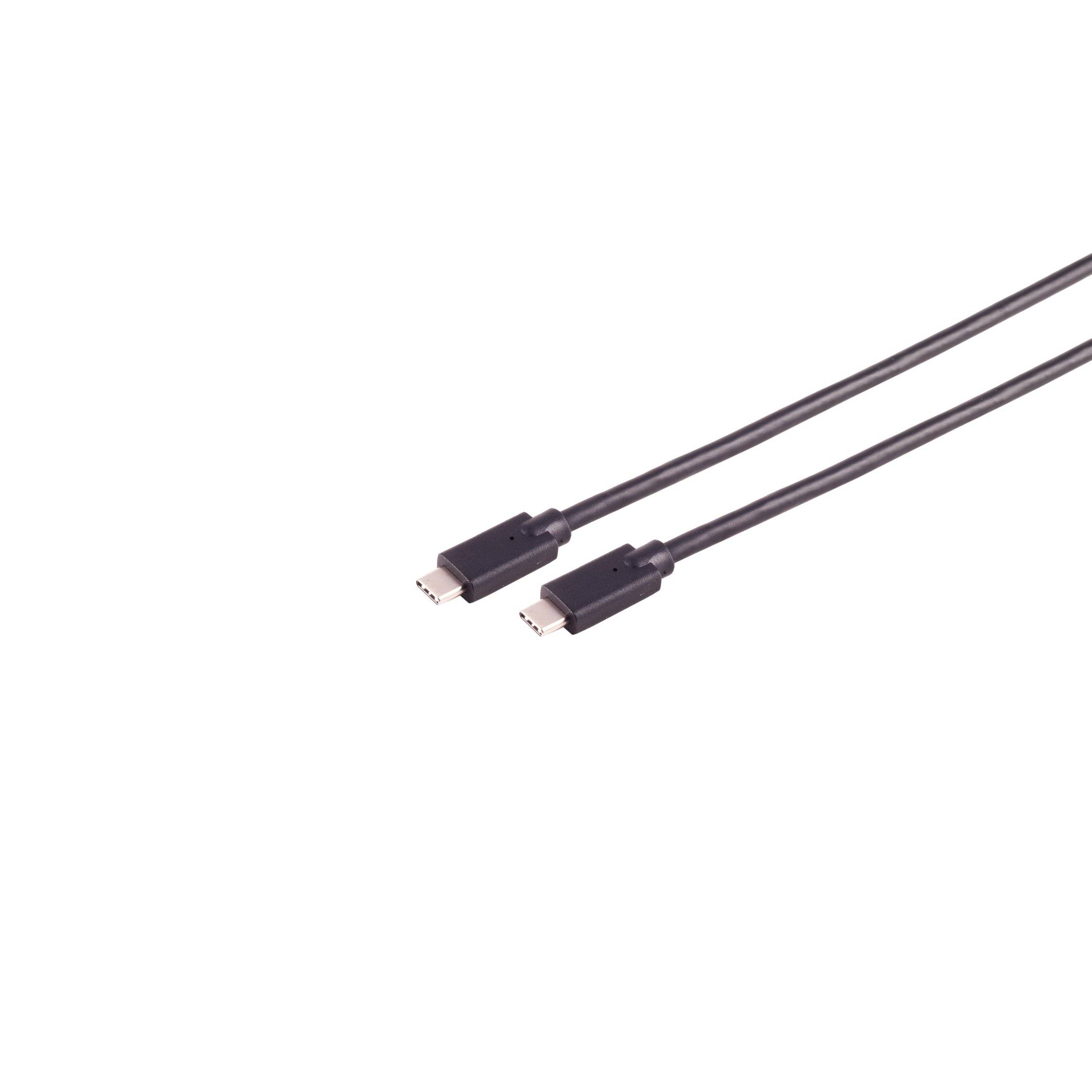 USB-C Verbindungskabel, 3.2 Gen 2x2, 100W, 0,25m-0