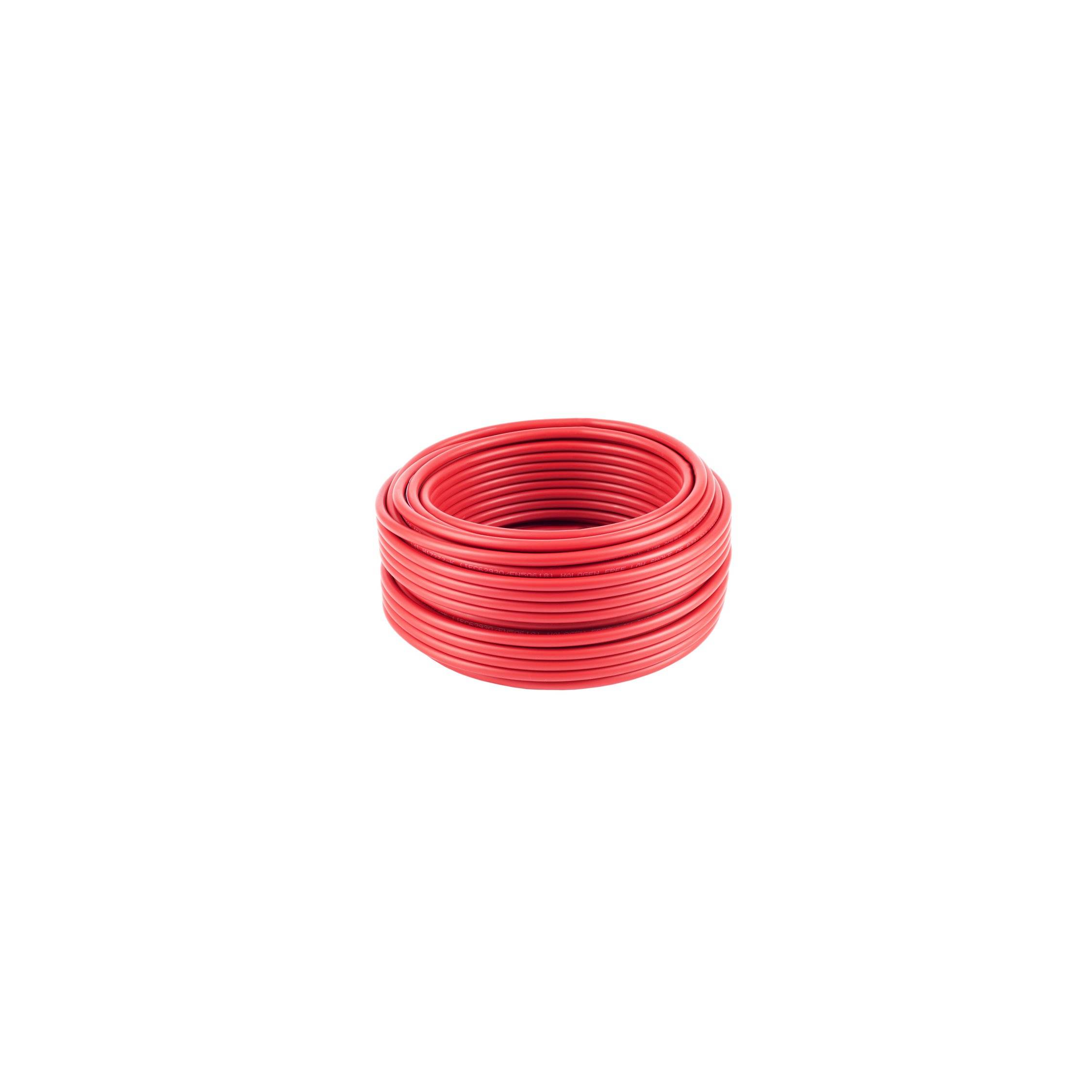 Meterware-Solarkabel 4mm², H1Z2Z2-K, CPR, rot, 25m-0