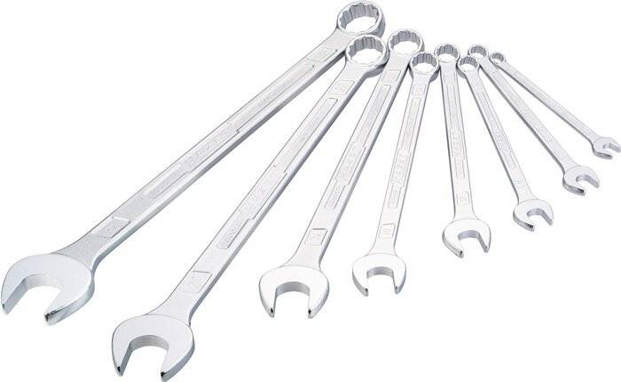 Ringmaulschlüssel-Satz extralang 10-32mm 8-teilig in Karton Hazet - Artikel: 4000896199938-9