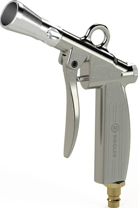 Blaspistole Anschlussnippel NW 7,2 NW 7,2 dosierbare Blaspistole 100mm RIEGLER-2