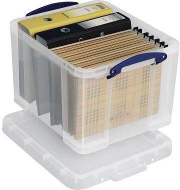 Symbolbild für Really Useful Box Aufbewahrungsbox 35C 39x31x48cm 35l transparent