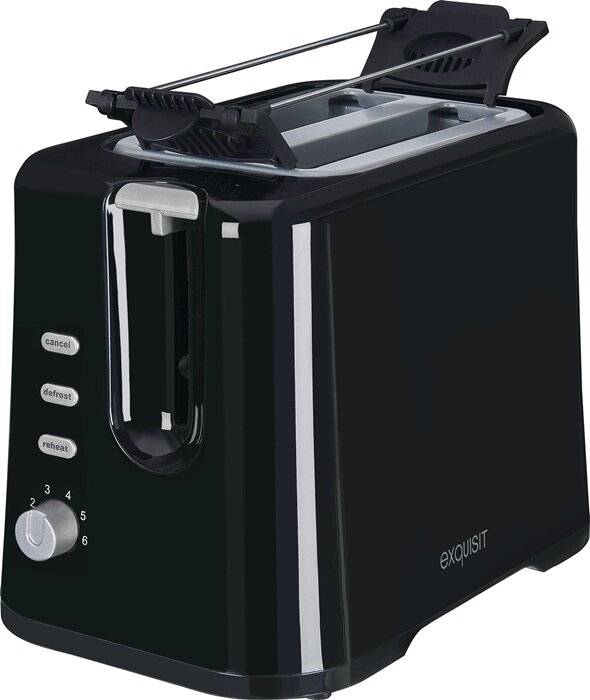 2-Schlitz Toaster TA 3102 swi 870 W schwarz-Inox 2 Toastscheiben-4