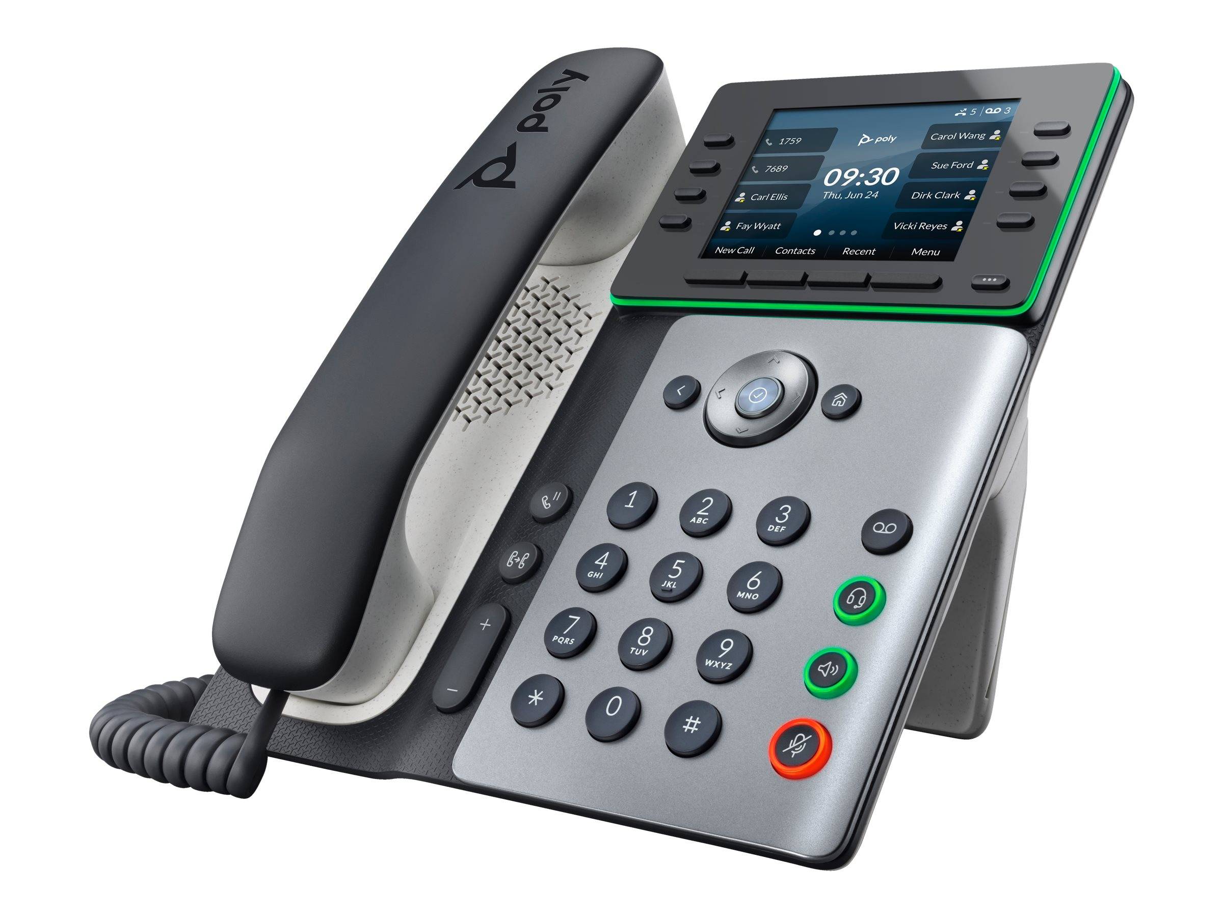 HP - Poly Edge E320 - VoIP-Telefon - mit Bluetooth-Schnittstelle-3