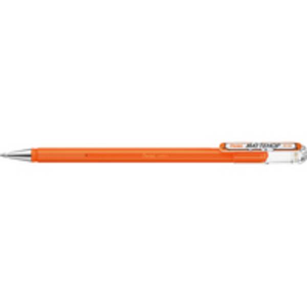 Pentel Mattehop, Verschlossener Gelschreiber, Orange, Orange, Kunststoff, Fein, 1 mm