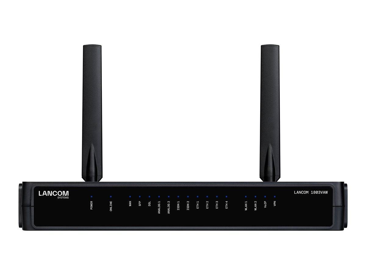 LANCOM 1803VAW - Wireless Router - DSL-Modem 4-Port-Switch-0