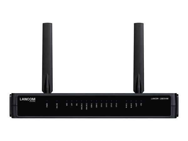 LANCOM 1803VAW - Wireless Router - DSL-Modem 4-Port-Switch