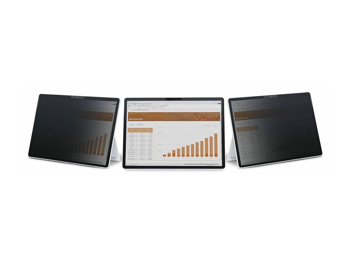 StarTech.com 4-Way Privacy Screen For 13-inch Surface Pro 8/9/X Laptop, For Portrait/Landscape, Touch-Enabled, +/- 30 De-2