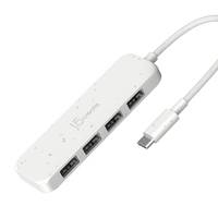 j5create JCH341EW - Hub - eco-friendly, USB-C - 4 x USB 3.2 Gen 2 - Desktop-1