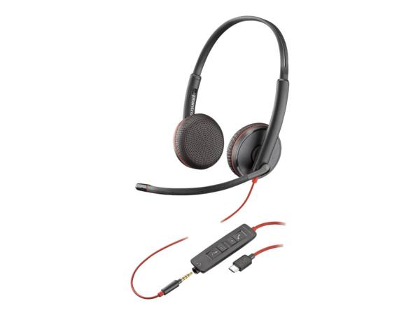 HP - Poly Blackwire C3225 - Blackwire 3200 Series