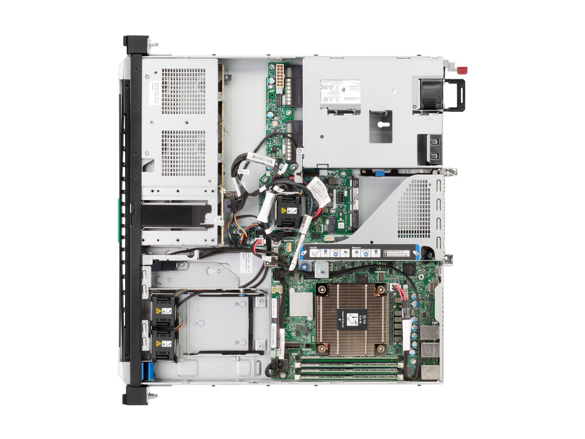 HPE ProLiant DL20 Gen11 Entry - Server - Rack-Montage - 1U - 1-Weg - 1 x Xeon E-2414 / 2.6 GHz - RAM 16 GB - SATA - nich-1
