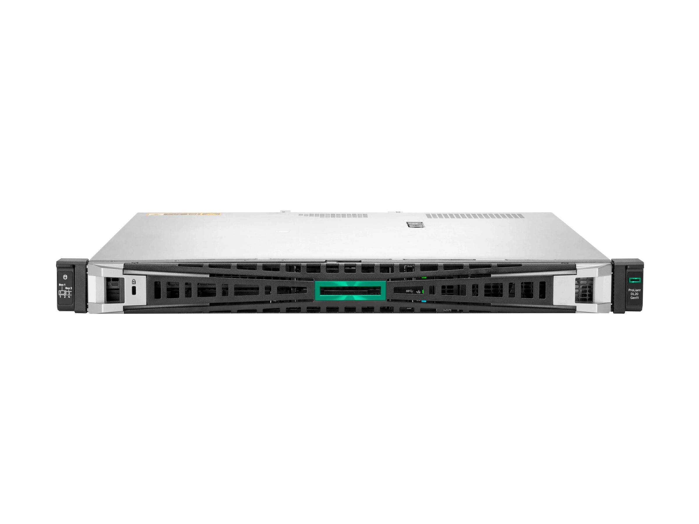 HPE ProLiant DL20 Gen11 Entry - Server - Rack-Montage - 1U - 1-Weg - 1 x Xeon E-2414 / 2.6 GHz - RAM 16 GB - SATA - nich-3