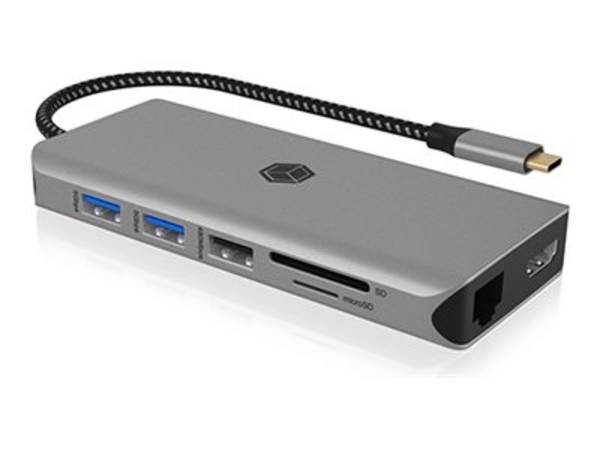 IB-DK4061-CPD, 12 zu 1 USB Type-C® Notebook DockingStation, 2x HDMI