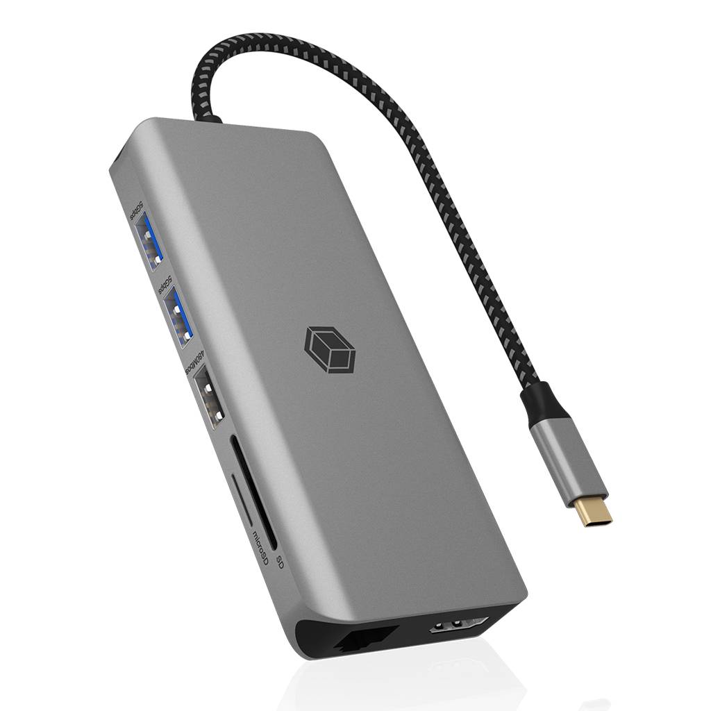 IB-DK4061-CPD, 12 zu 1 USB Type-C® Notebook DockingStation, 2x HDMI-2
