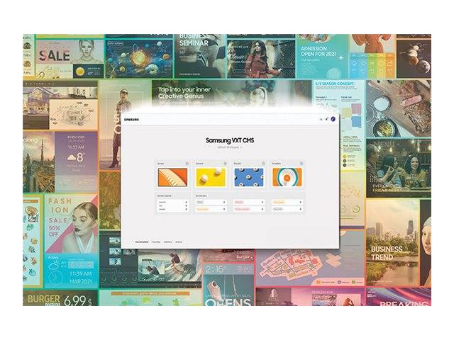 Samsung VXT CMS Standard - Abonnement-Lizenz (1 Jahr)