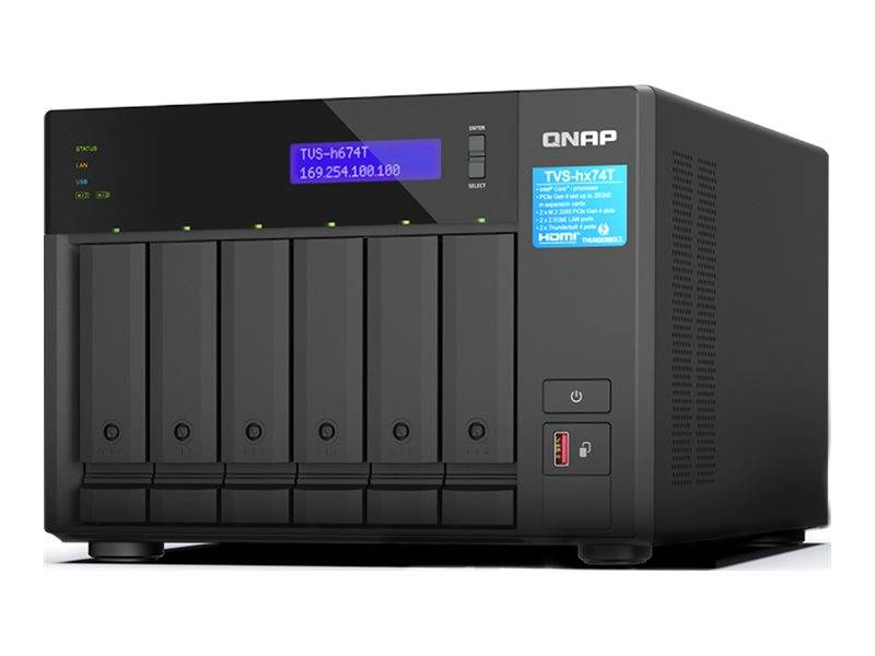 QNAP TVS-H674T - NAS-Server - 6 Schächte - SATA 6Gb/s-0