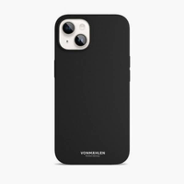 VONMÄHLEN - Eco Silicone Case iPhone 14 schwarz
