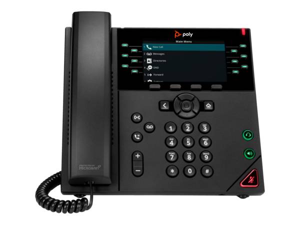 Poly HP Poly VVX 450 - VoIP-Telefon - dreiweg Anruffunktion