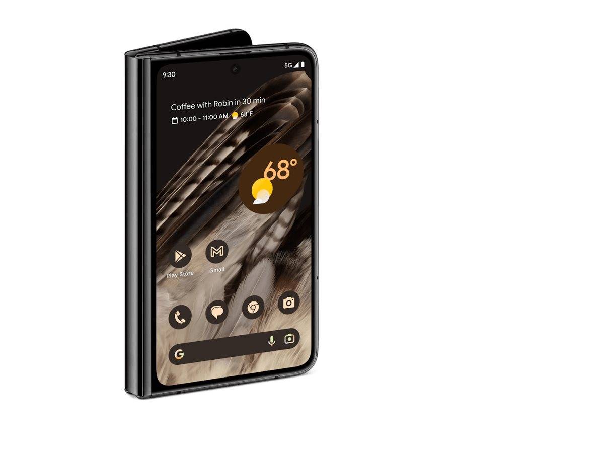 Google Pixel Fold - 5G Smartphone - Dual-SIM - RAM 12 GB / Interner Speicher 256 GB - OLED-Display - 7.6" - 7.6" - 2208-3