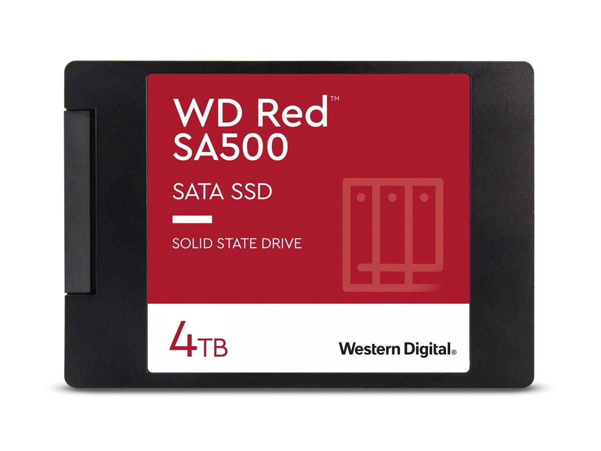 WD Red SA500 WDS400T2R0A - SSD - 4 TB - intern - 2.5" (6.4 cm)-2