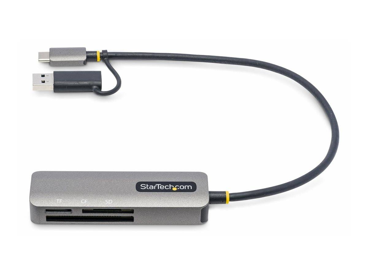 StarTech.com USB 3.0 Multi-Media Memory Card Reader, SD/microSD/CompactFlash Card Reader, Portable USB 5Gbps Card Adapte-4