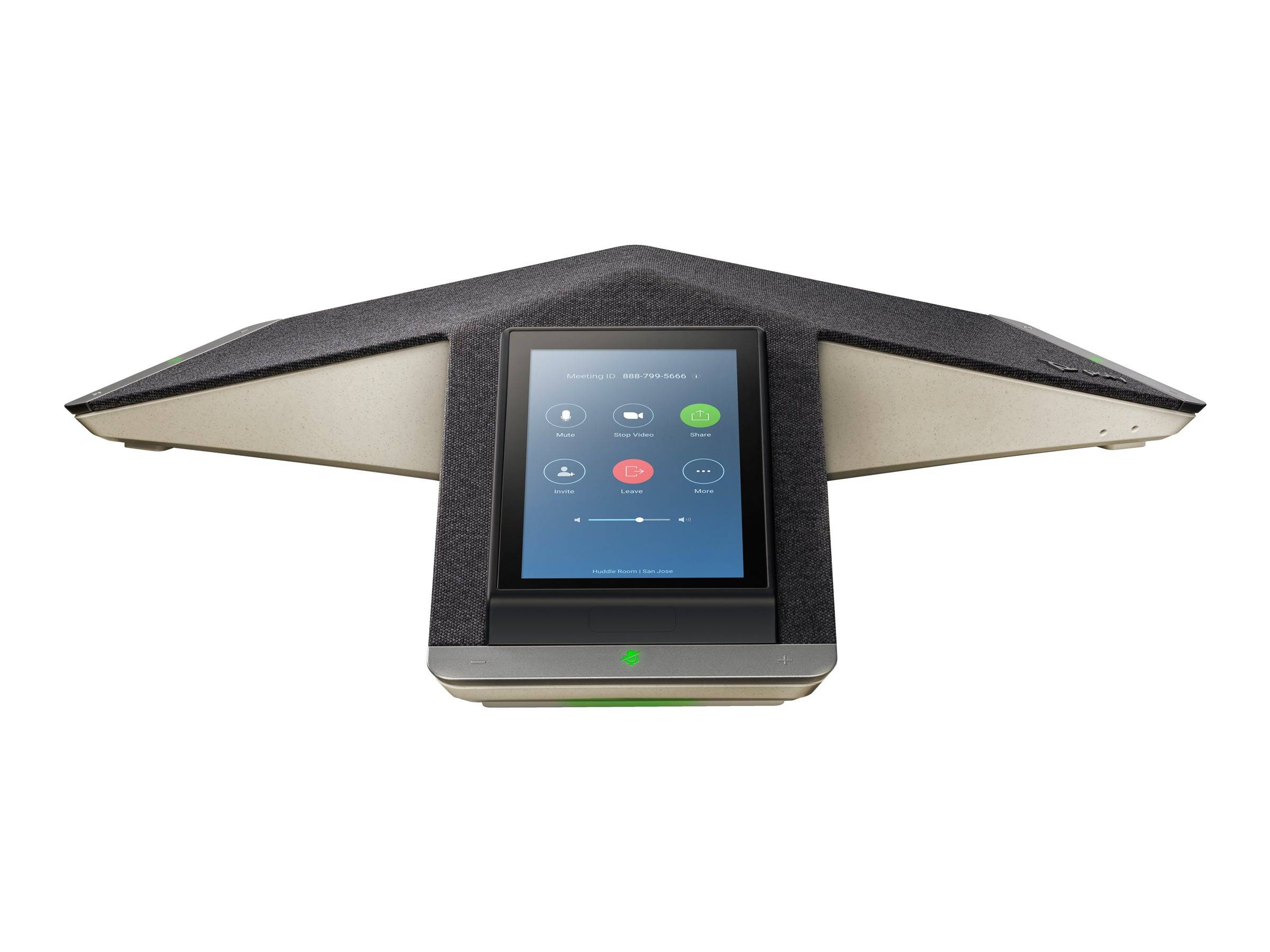 POLY - HP Poly Trio C60 NR - VoIP-Konferenztelefon - mit Bluetooth-Schnittstelle mit Rufnummernanzeige/Anklopffunktion --1