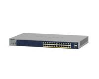 Netgear Smart GS724TPP - Switch - L3 Lite - Smart - 24 x 10/100/1000 (PoE+) - +-1