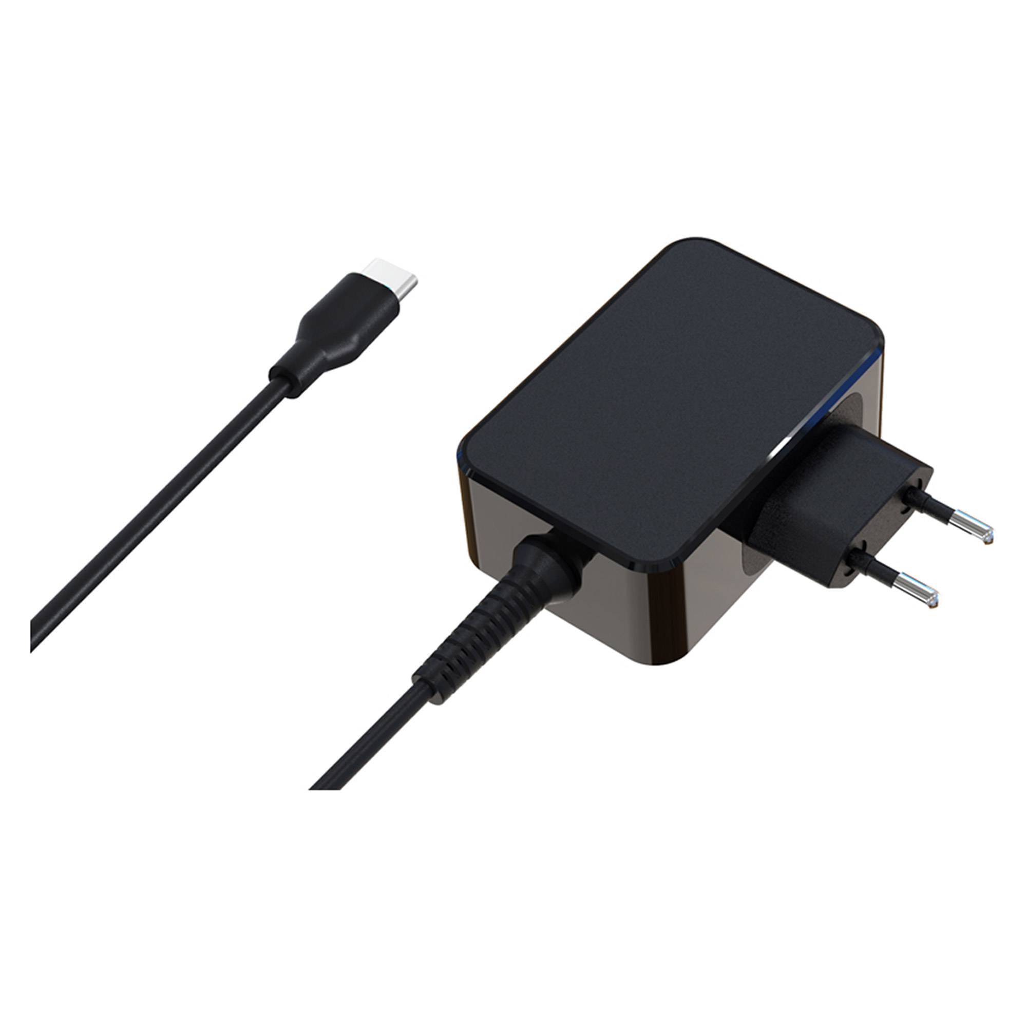 LC-POWER - Netzteil Notebook-Netzteil LC-NB-GaN-65-C 65W - PC-/Server Netzteil - USB Typ C-0