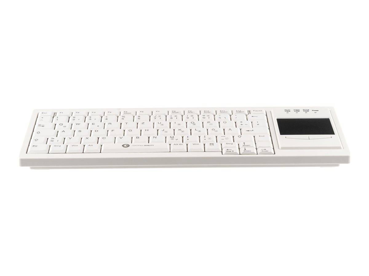 GETT CleanType Xtra Touch - Tastatur - mit Touchpad - TL: Deutsch, QWERTZ-3
