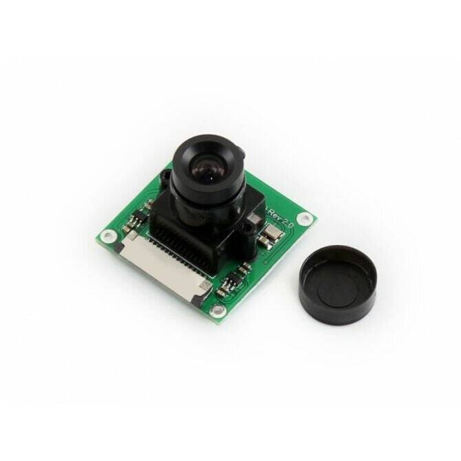 Waveshare Raspberry Pi Camera (B), OV5647 Adjustable-focus 5 Megapixel FFC-0