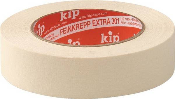 Feinkrepp Extra 301 MASKING-TEC® leicht gekreppt natur L.50m B.24mm Rl.KIP