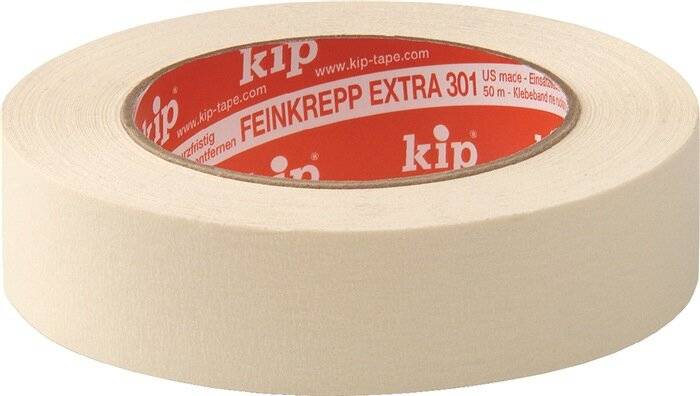 Feinkrepp Extra 301 MASKING-TEC® leicht gekreppt natur L.50m B.18mm Rl.KIP-0