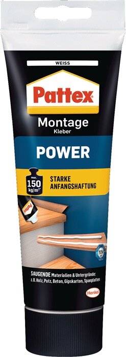 Universalklebstoff Montage Power Tube 250g weiß-2
