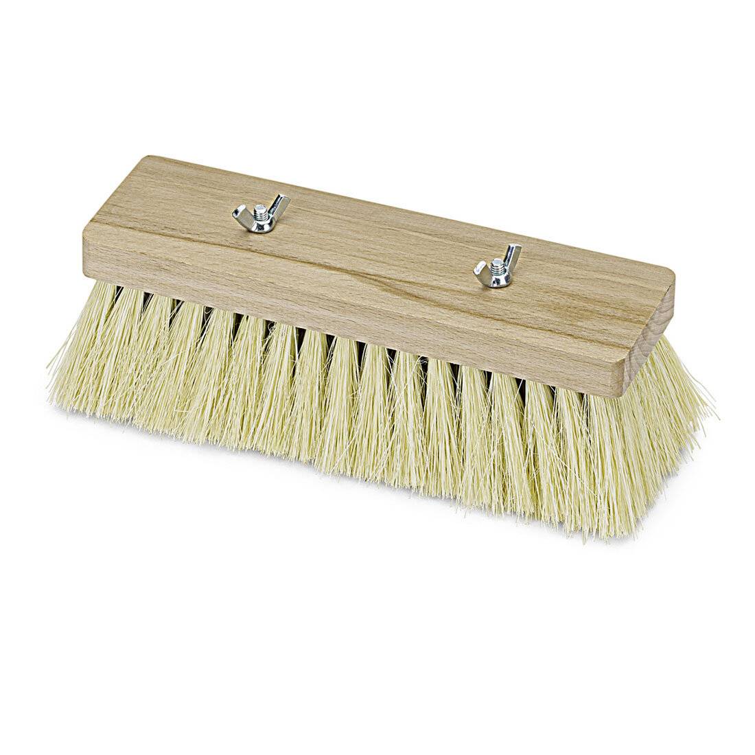 Bitumenbürste Thermo-PET Flachholz mit 2 Flügelschrauben 27 cm-1