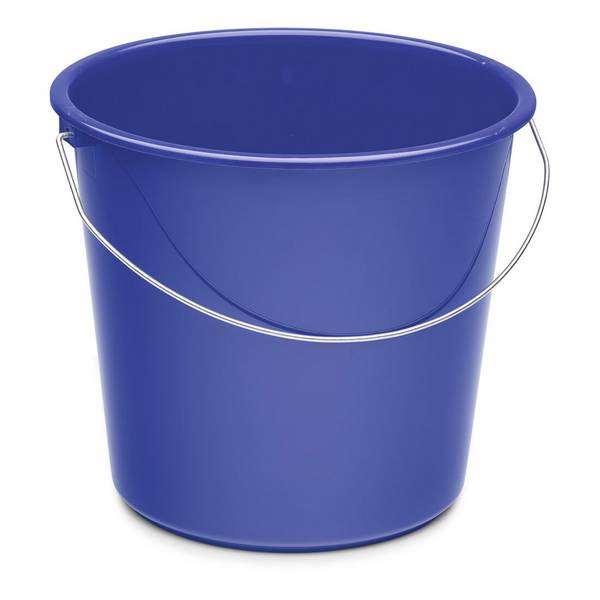 Haushaltseimer 10 Liter blau