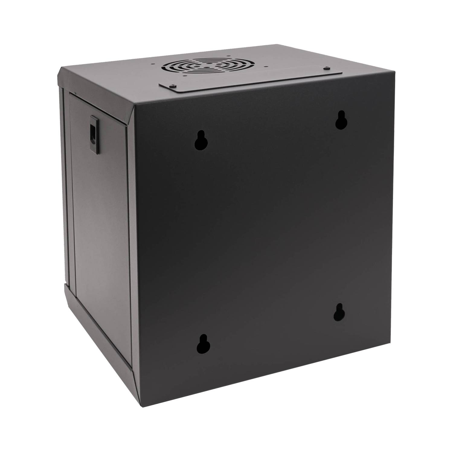HMF 63306-02 Serverschrank 10 Zoll, 6 HE, 31,2 x 30 x 35 cm, Schwarz-3