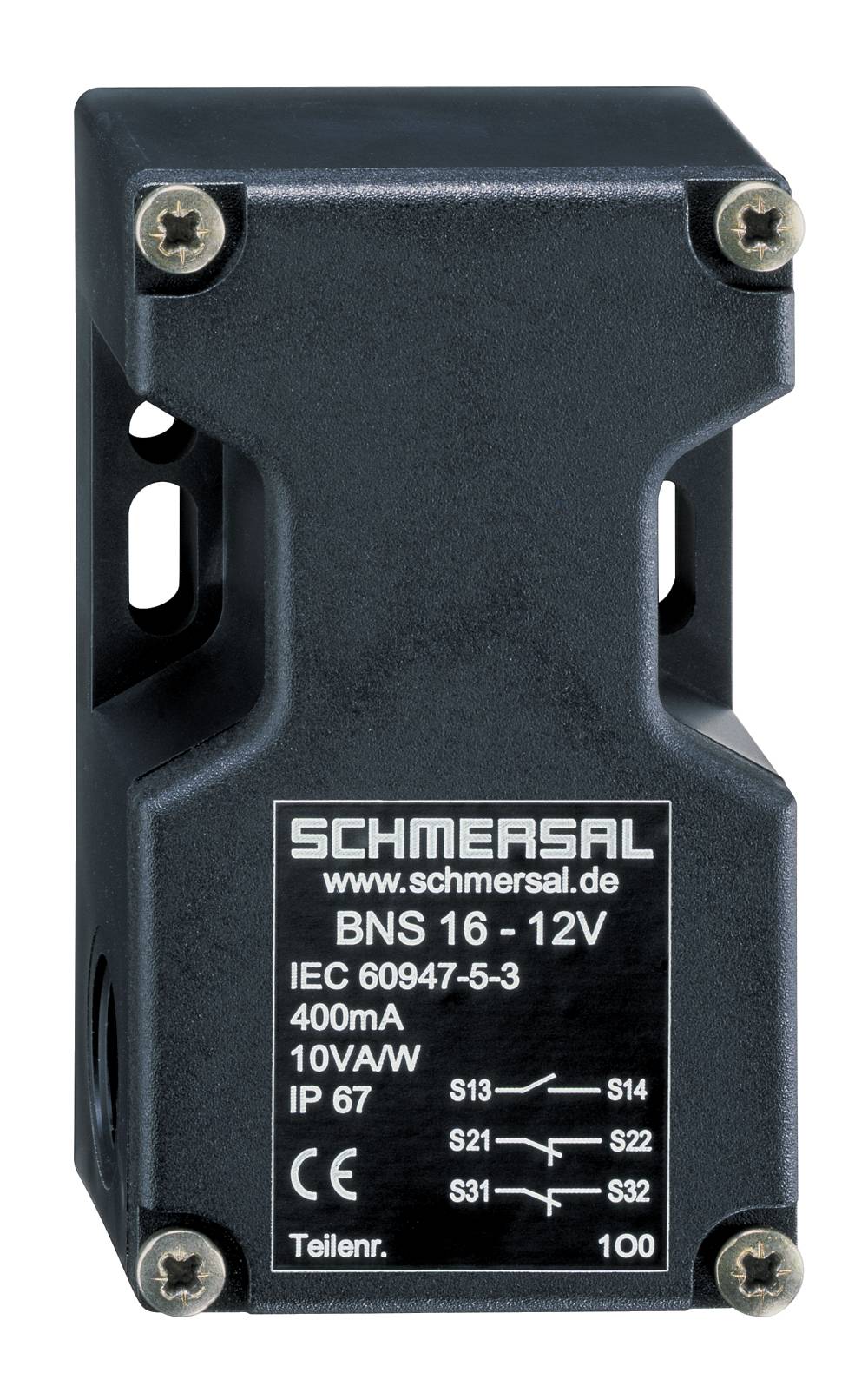 SCHMERSAL BNS 16-12ZV Sicherheits-Sensoren Hst.-Teile-Nr.: 101172553