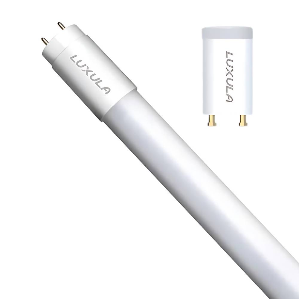 LUXULA LED T8 Röhre 120cm 160lm/W 18W 2860lm 6000K Kaltweiß mit Brücke hohe Energieeffizienz-0
