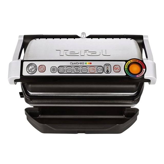 Tefal GC712D12 Optigrill plus Kontaktgrill silber/schwarz-0