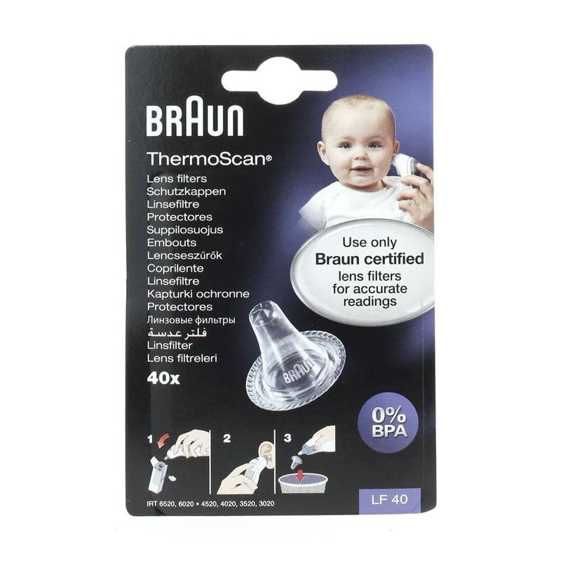 Braun LF40 - Thermometer-Schutzkappen-Pack-0