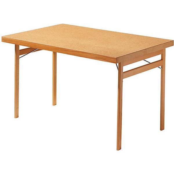 Klapptisch Gestell Massivholz Buche BxT 1800 x 800 mm Holz-Faserplatte. Fixbordet 1934 AB 79049549-0