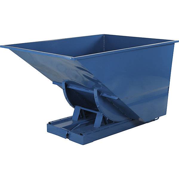 Kippbehälter für leichte Güter Traglast 600 kg signalblau RAL 5005 Volumen 11 m³. Intra Materialhantering AB-1