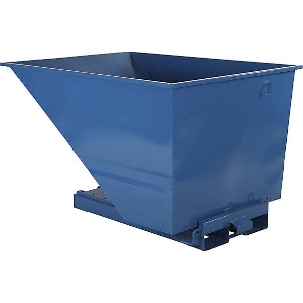 Kippbehälter für leichte Güter Traglast 600 kg signalblau RAL 5005 Volumen 11 m³. Intra Materialhantering AB-2