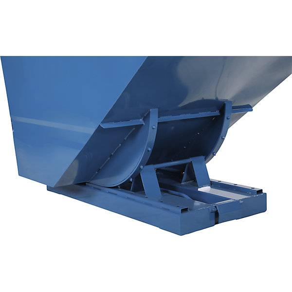 Kippbehälter für leichte Güter Traglast 600 kg signalblau RAL 5005 Volumen 11 m³. Intra Materialhantering AB-3