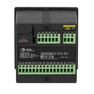 PCE Instruments Leistungsmesser PCE-PA 5500 Wechselspannung 30...264 V |Genauigkeitsklasse 0,5 |Energiezähler |RS485-1