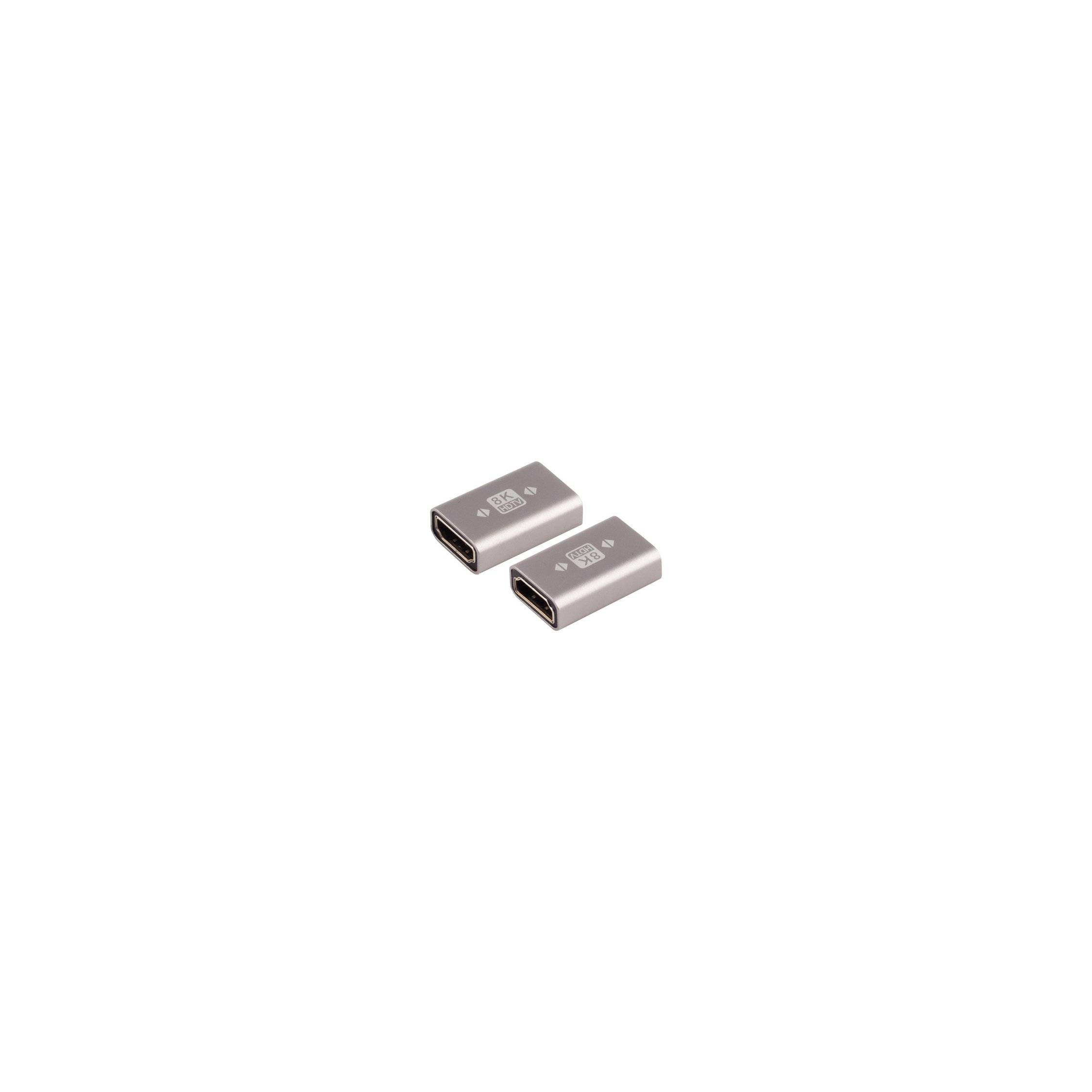 HDMI-A Verbinder, 8K, Metall-0