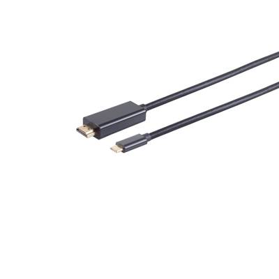10-57045 HDMI Type A Standard USB C Schwarz Videokabel-Adapter - Digital/Daten --0