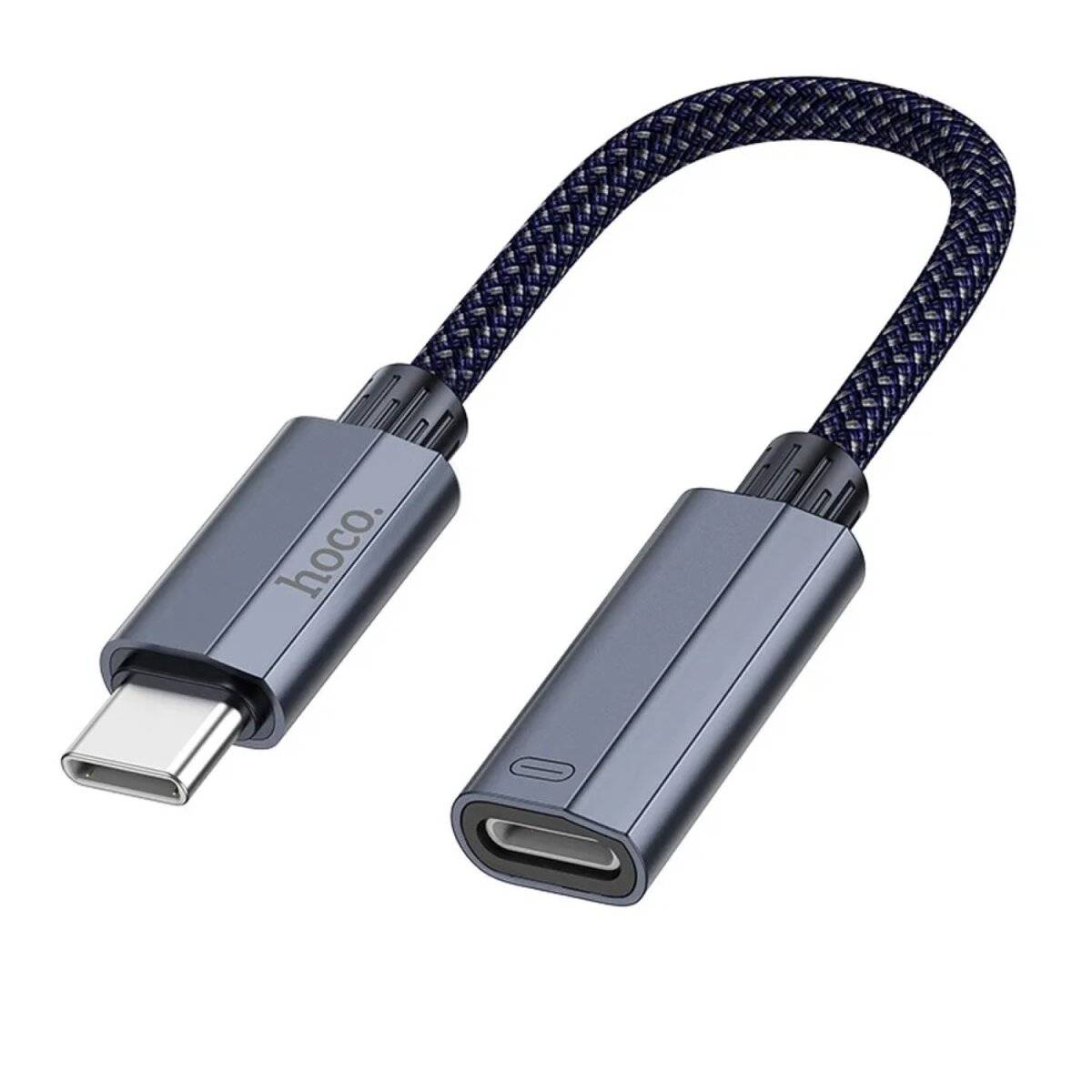 HOCO-Adapter Typ C-Stecker auf iPhone-Buchse UA29A 0,15 m dunkelblau-1