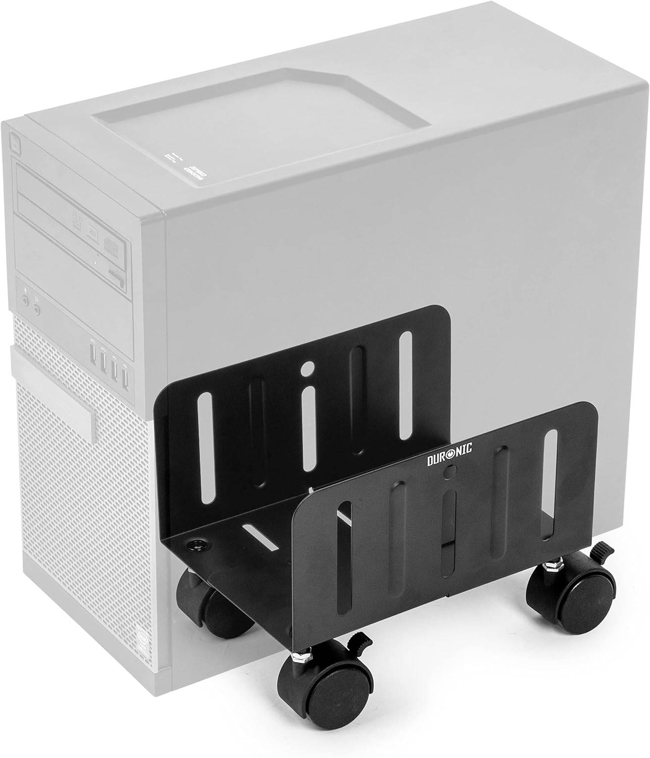 DMHD2 PC Halterung | Rollbare PC-Halterung | Gehäuse Halter bis 21 cm Breite | PCs bis 15 kg-1