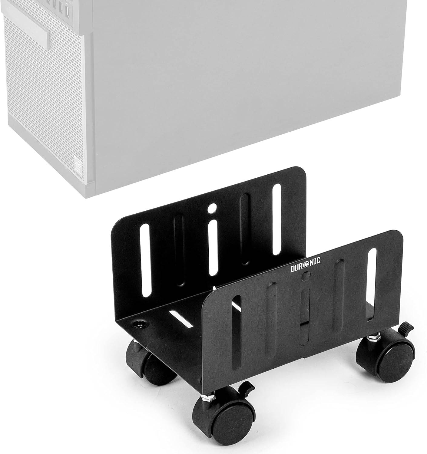 DMHD2 PC Halterung | Rollbare PC-Halterung | Gehäuse Halter bis 21 cm Breite | PCs bis 15 kg-2