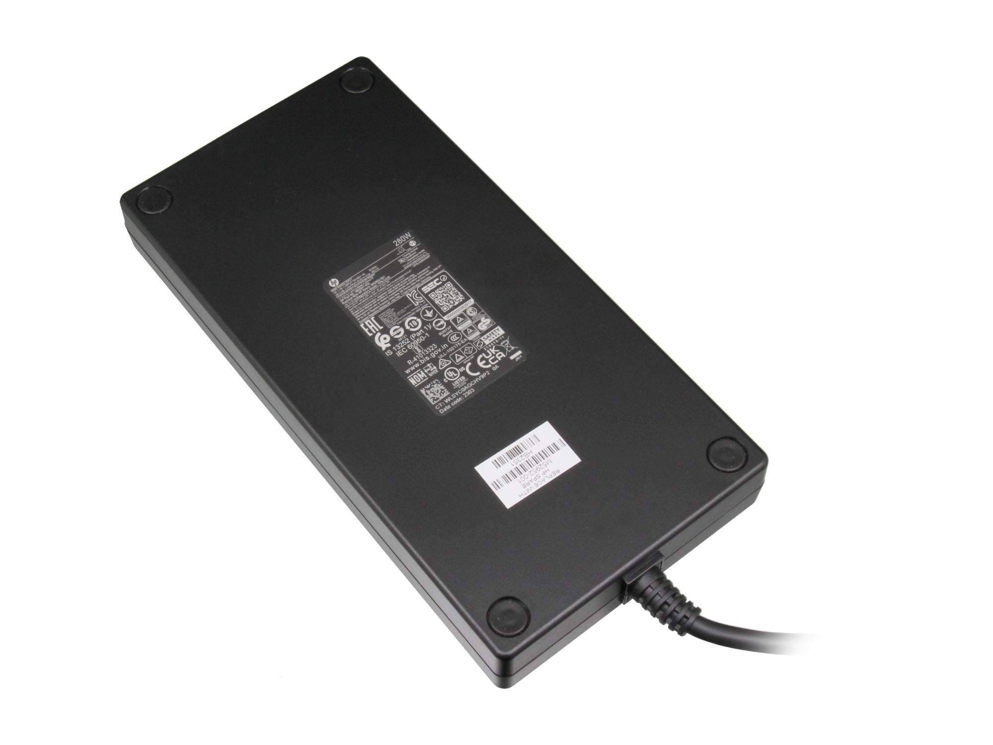 HPI Original Power Supply 280 Watts Round Plug (7.4mm Pin) AC Adapter Charger with Power Cable-0